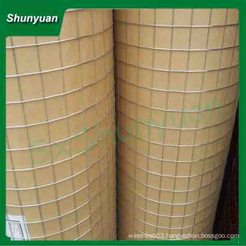 high quality galvanized 6x6 concrete reinforcing welded wire mesh